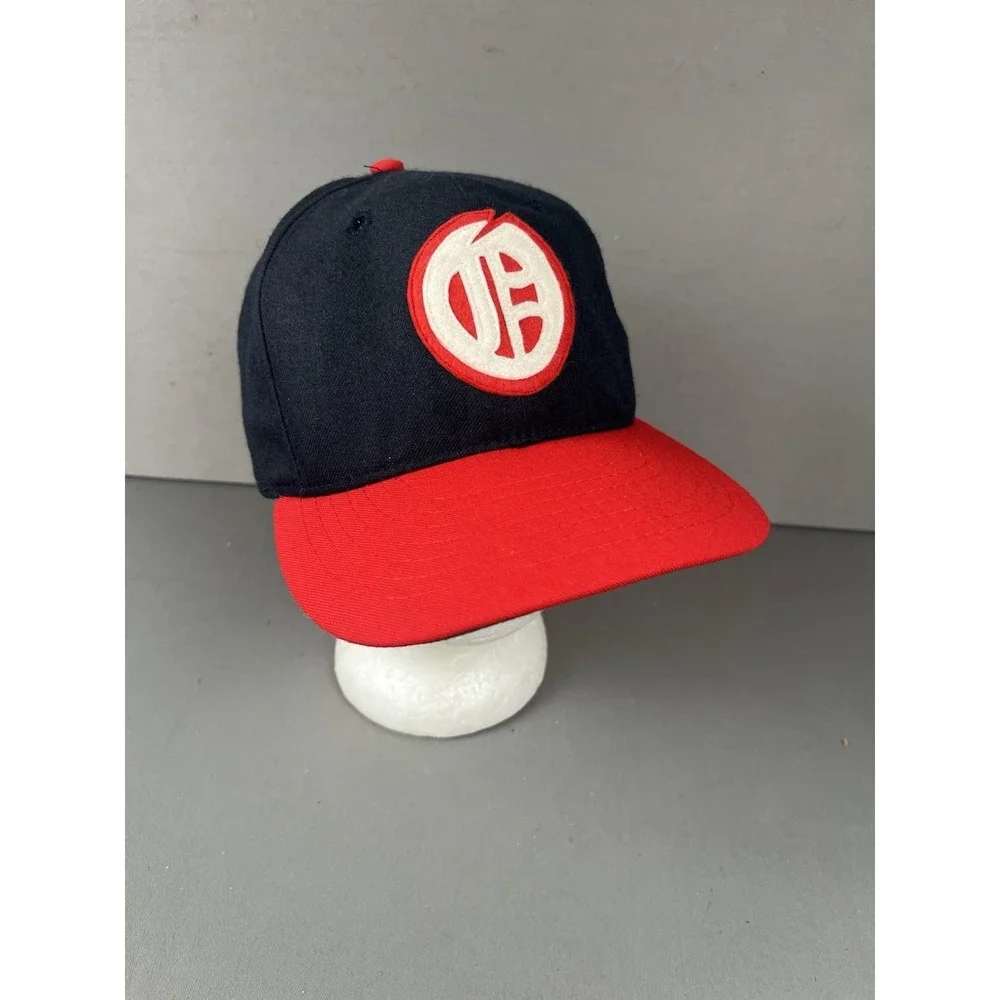 Roman Pro VTG MiLB Oakland Oaks Baseball‎ Hat 1940's Cap Fitted 7 Brockton MA